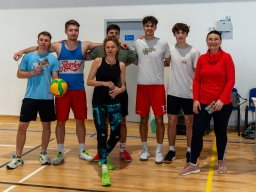 Zimný volejbalový turnaj, 8.2.2025 (autor: J. Letenay)